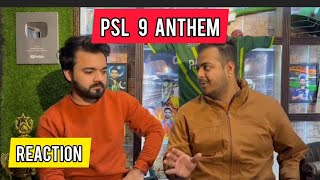 PSL 9 ANTHEM REACTION WITH CHWALEEDRAUF  RANA SHAHMEER [upl. by Cowan]