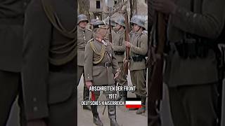 Kaiser Wilhelm II inspiziert die Ehrenformation 1917 wachbataillon militär tradition geschichte [upl. by Anahpos839]