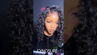 4C Edge Hairline Installation  Kinky Curly Lace Frontal Wig Review  HD lace Wi [upl. by Web]