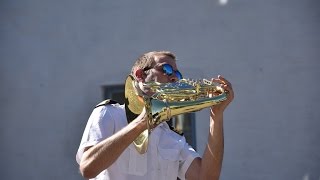 Kongelige norske marines musikkorps  part 2  at Bergenhus festning [upl. by Derdlim596]