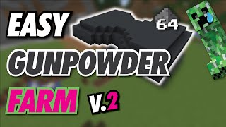 SIMPLE AUTO CREEPER FARM  AUTO GUNPOWDER👌 10000 GUNPOWDER PER HOUR When STACKED [upl. by Ahsinan]