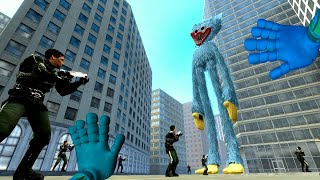 A GIANT MONSTER HUGGY WUGGY ATTACKED THE MEGAPOLIS  GMOD [upl. by Schurman]