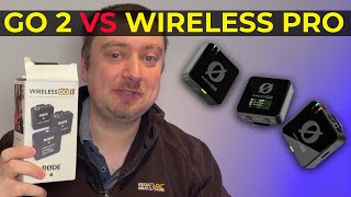 Rode Wireless Go 2 VS Rode Wireless PRO  Worth The Upgrade [upl. by Arral]