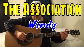 The Association  Windy  Fingerpicking Guitar Cover [upl. by Durning783]