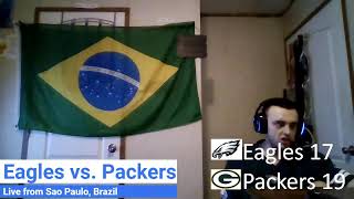 NFL LIVE WATCHALONG  GREEN BAY PACKERS VS PHILADELPHIA EAGLES  NFL BRAZIL GAME 2024 [upl. by Bultman]