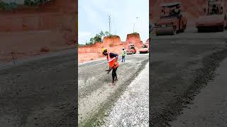 Cement Treated Base Works at Kerala Road  shorts [upl. by Scutt102]