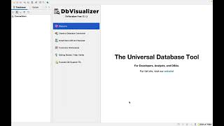 3 DbVisualizer Installation [upl. by Hamfurd685]