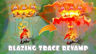 Claude Revamp Blazing Trace VS OLD Skill Effects Comparison [upl. by Ybrik]