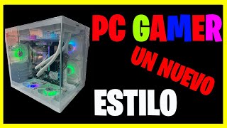 GAMING EN ESTILO las luces y características del nuevo PC GAMER JANUS [upl. by Aramac]