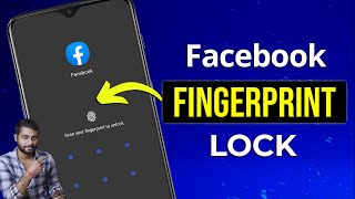 How To Set Facebook Fingerprint Lock 2024  Fingerprint Lock On Facebook [upl. by Burrus]