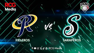 saraperos vs Rieleros  3 de Mayo del 2024 [upl. by Eisinger849]