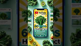 quotKale The Ultimate Nutrient Powerhouse in 60 Seconds kale 60secshealthfact [upl. by Aititel108]