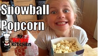 Snowball Popcorn Recipe MYVIRGINKITCHEN [upl. by Oenire795]