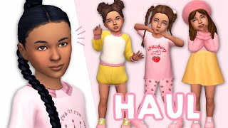 CC FOR KIDS amp TODDLERS  Sims 4 Custom Content Haul Maxis Match [upl. by Innes582]