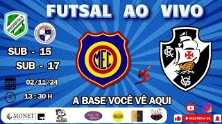 MADUREIRA X VASCO SUB  15  SUB  17  CAMPEONATO ESTADUAL DE FUTSAL FFSERJ 021124 [upl. by Eiramenna]