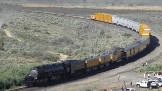 Union Pacific Big Boy 4014 Reno Junction California 7924 [upl. by Eednahs]