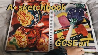 my grade 9 a gcse art sketchbook  pt one [upl. by Ader91]