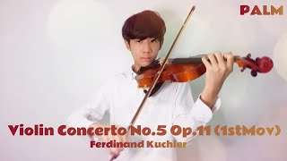 Violin Concertino in G op11 3rd Mov  Ferdinand Kuchler  PALM [upl. by Aurora]