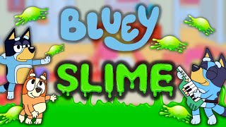 Bluey Floor is SLIME  Brain Break Exercise for Kids [upl. by Shirberg]