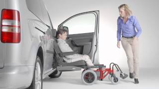 Wheelchair transfer to car seat [upl. by Tyra]