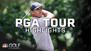 2024 Wyndham Championship Round 2  PGA Tour Highlights  Golf Channel [upl. by Reffineg]