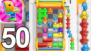 Seat Away Gameplay Walkthrough Part 50 Level 651  660 iOS Android [upl. by Murial]