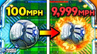 Rocket League but the FIELD SPEEDS UP THE BALL [upl. by Dwaine]