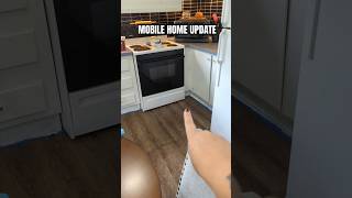 Updating our Outdated Kitchen Mobile Home updates kimicope [upl. by Christianson]