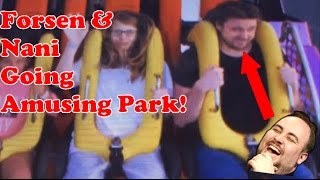 Forsen amp Nani going to the Amusement Park [upl. by Fugate373]