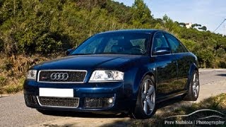 Audi RS6 C5 Sedan Review STARTUP and Hard REVS [upl. by Grover187]