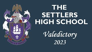 Valedictory 2023  The Settlers High School [upl. by Mya951]