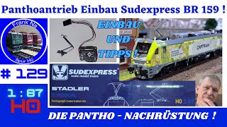 Aufrüstkit Panthografantriebe BR 159 Sudexpress [upl. by Arekat]