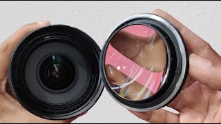 Nikon 24120mm lens front Glass Cleaning  How to clean Nikon lens front optical [upl. by Persse]