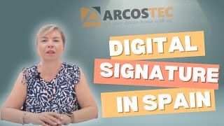 DIGITAL SIGNATURE IN SPAIN  How to sign documents electronically [upl. by Leinoto]