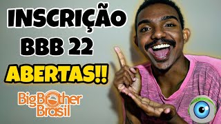 INSCRIÇÃO BBB  DICAS PARA O QUESTIONÁRIO DE INSCRIÇÃO BBB 22 [upl. by Llibyc822]