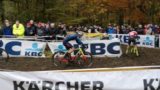 Changement de vélo Cyclo cross Gavere la leçon [upl. by Enilekaj]