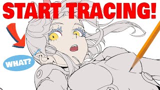 How TRACING makes you a better artist 🧠 [upl. by Mulvihill874]