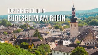 Top 10 Things to do in Rüdesheim am Rhein Germany 4K [upl. by Noedig284]