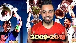 TÜM ŞAMPİYONLAR LİGİ FİNALLERİ  2008  2018 [upl. by Kory]