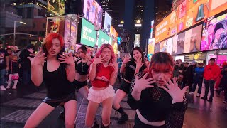 KPOP IN PUBLIC  ONE TAKE JENNIE  Mantra Dance Cover  TIMES SQUARE [upl. by Cresida]