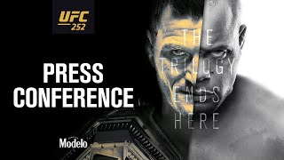 UFC 252 Press Conference [upl. by Maeve]