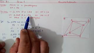 Chapter8 Ex81 Q9 Quadrilaterals  Ncert Maths Class 9  Cbse [upl. by Nilkcaj]