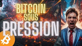 BITCOIN  SOUS PRESSION AVANT LA RESOLUTION [upl. by Geiger]