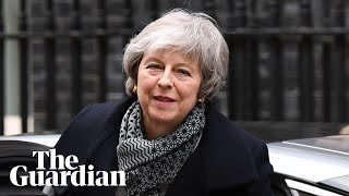 Theresa May gives statement as parliament resumes Brexit deal debate  watch live [upl. by Ariajay]