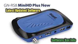 Géant GNRS8 MiniHD Plus NEW Latest Updated Software [upl. by Oicelem560]