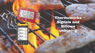 Thermoworks SignalsBillows Unboxing [upl. by Celine781]