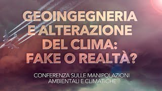 Conferenza quotGeoingegneria e alterazione del clima fake o realtàquot Siena 19102024 [upl. by Anitteb70]