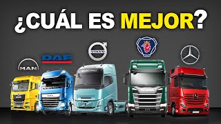 TODO Lo Que NO SABÍAS Sobre El Mejor CAMION EUROPEO Scania vs Volvo vs MAN vs DAF vs Mercedes [upl. by Niran]