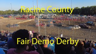 Racine County Fair Demo Derby JULY 30 2023 [upl. by Roxi]