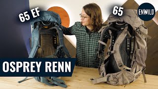 Osprey Renn Womens Backpack Series Review [upl. by Range]